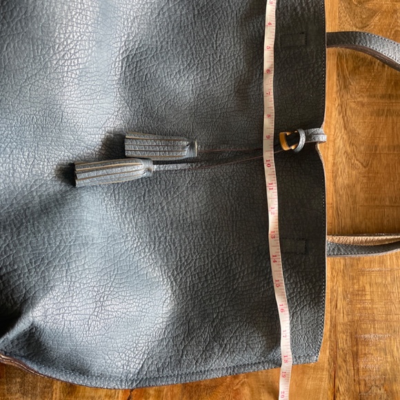 Denim blue tote - Picture 2 of 5